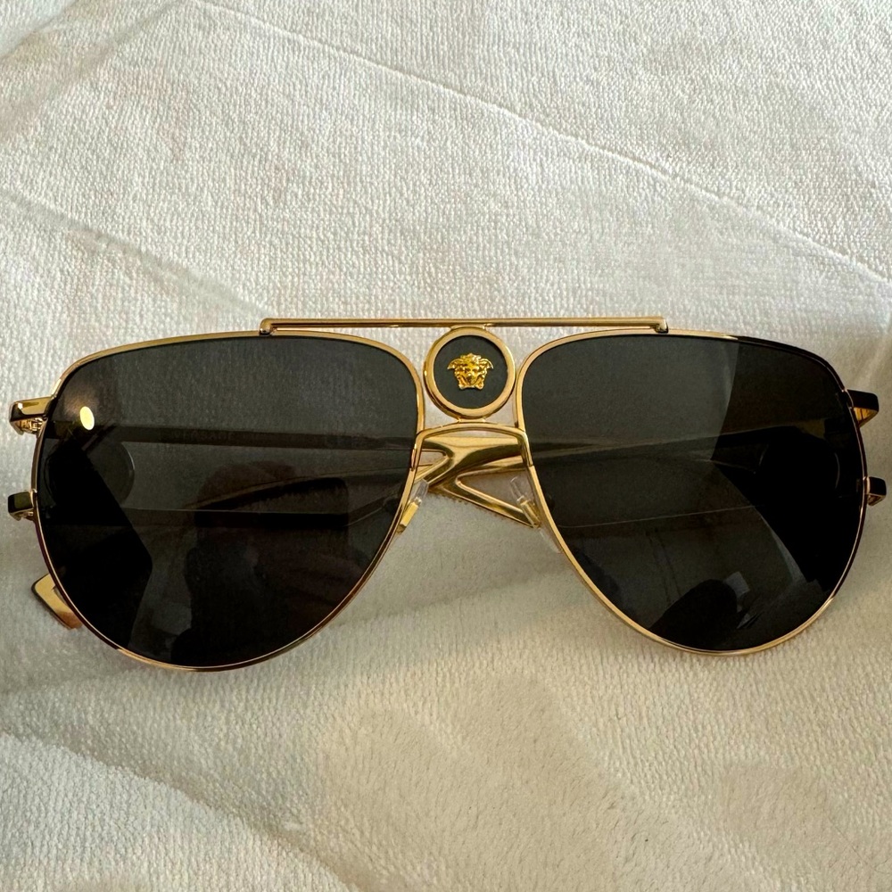 Versace aviator sunglasses